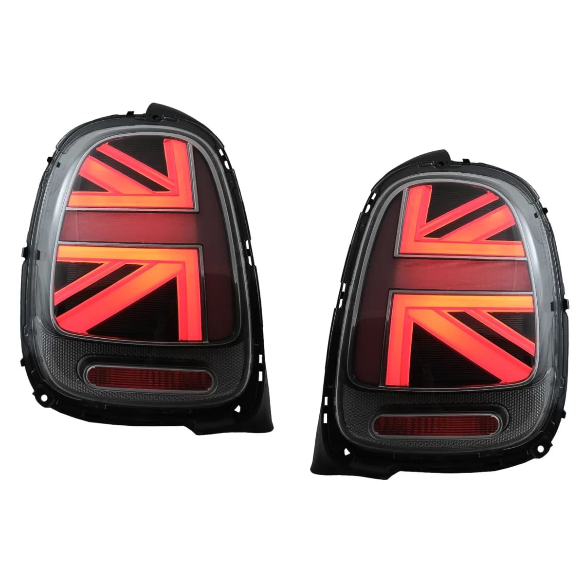 Taillights suitable for MINI ONE F55 F56 F57 3D 5D Convertible (2014-2018) JCW Design Red Smoke