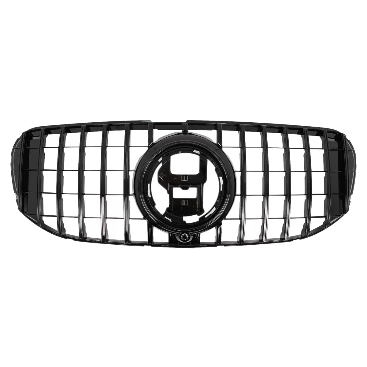 Front Grille suitable for Mercedes GLS SUV X167 (2019-2023) GT-R Panamericana Design Black