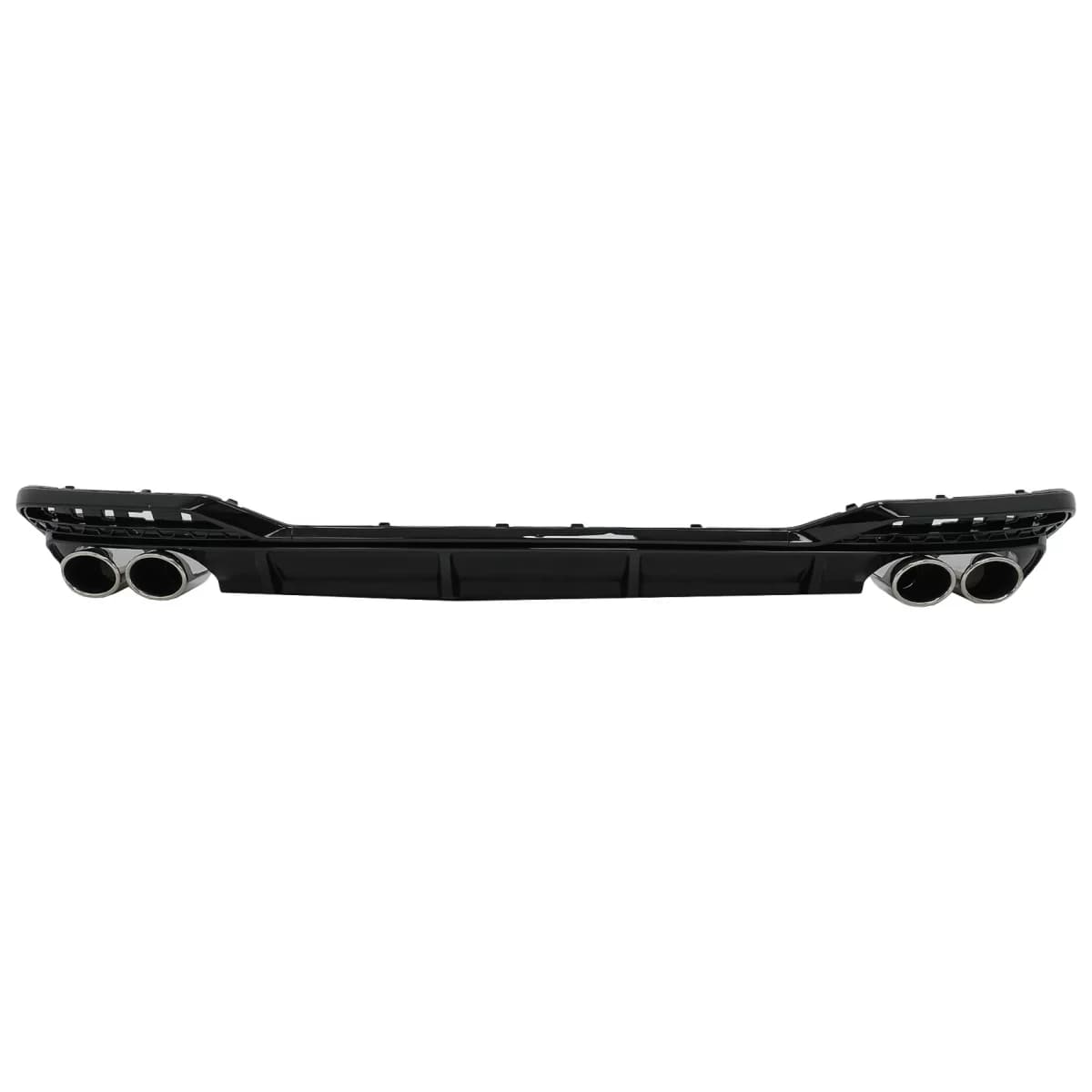 Rear Bumper Valance Air Diffuser suitable for Audi A5 F5 Facelift S-Line (2020-Up) Piano Black