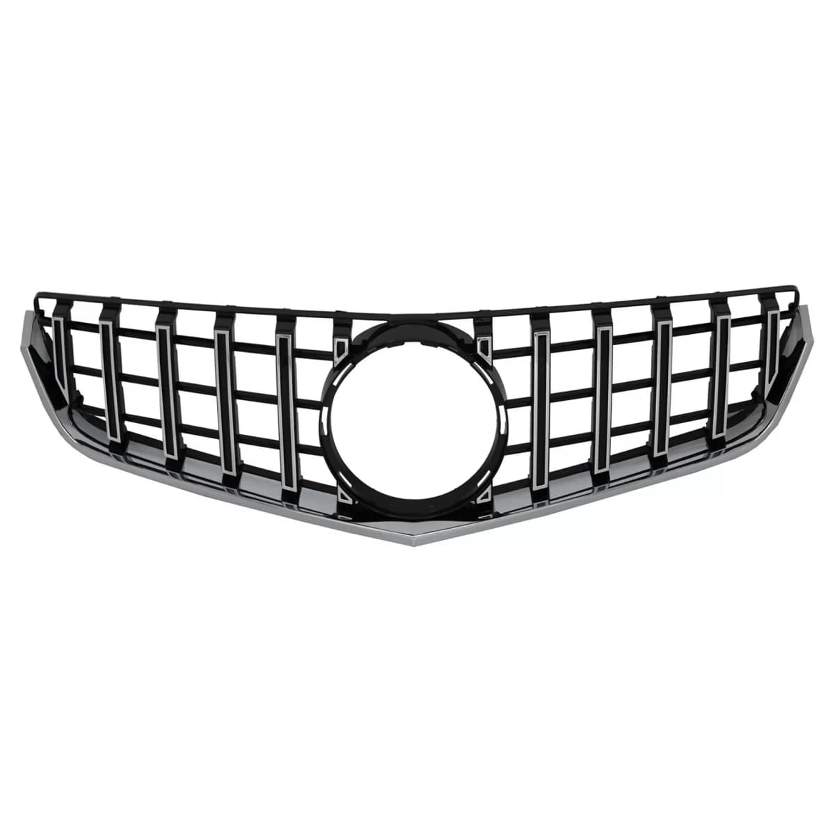 Front Grille suitable for Mercedes E-Class C207 W207 A207 Pre Facelift (2009-2012) Coupe Cabrio GTR Look Chrome