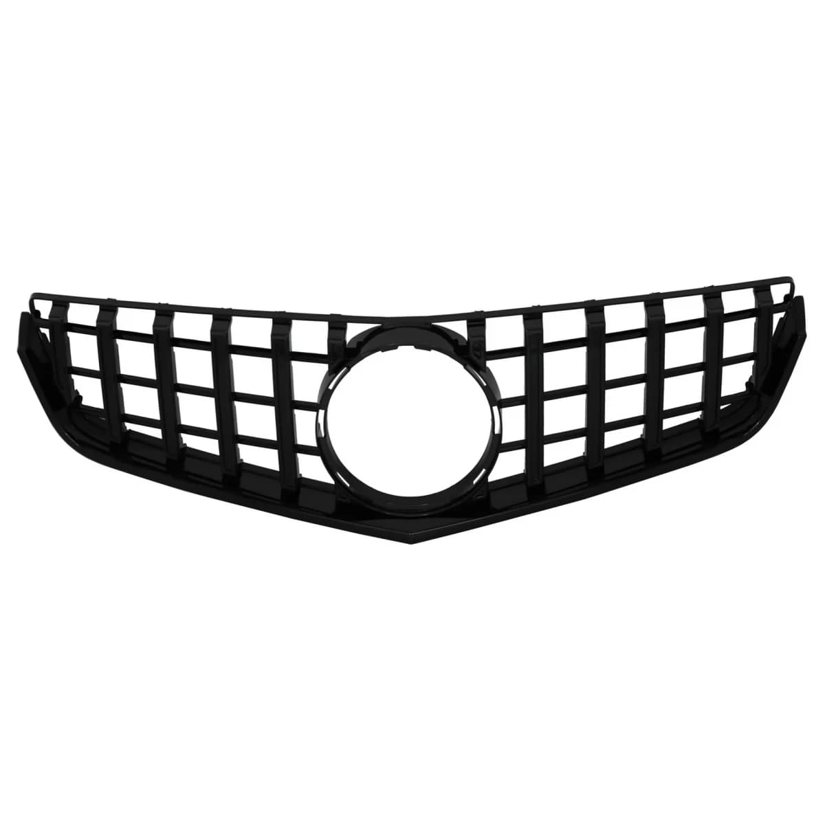 Front Grille suitable for Mercedes E-Class C207 W207 A207 Pre Facelift (2009-2012) Coupe Cabrio GTR Look Black