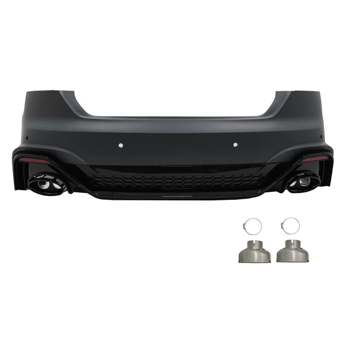 Rear Bumper suitable for Audi A5 F5 Facelift (2020-Up) Racing Look