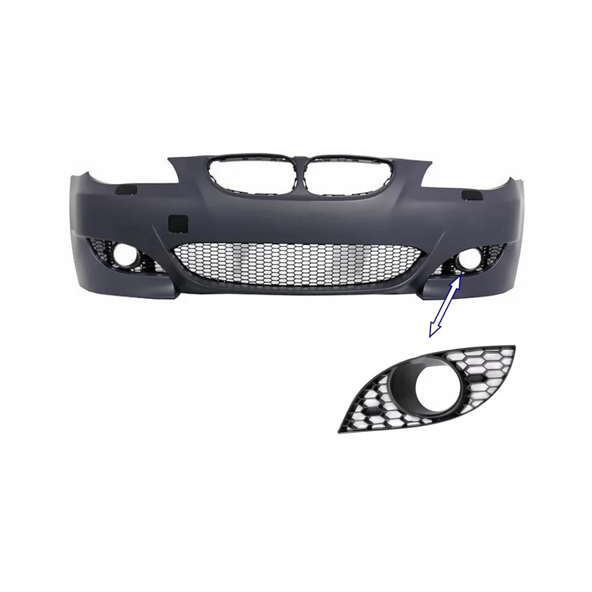 Side Grille LEFT Side suitable for BMW 5 Series E60 E61 (2003-2010) M5 Design