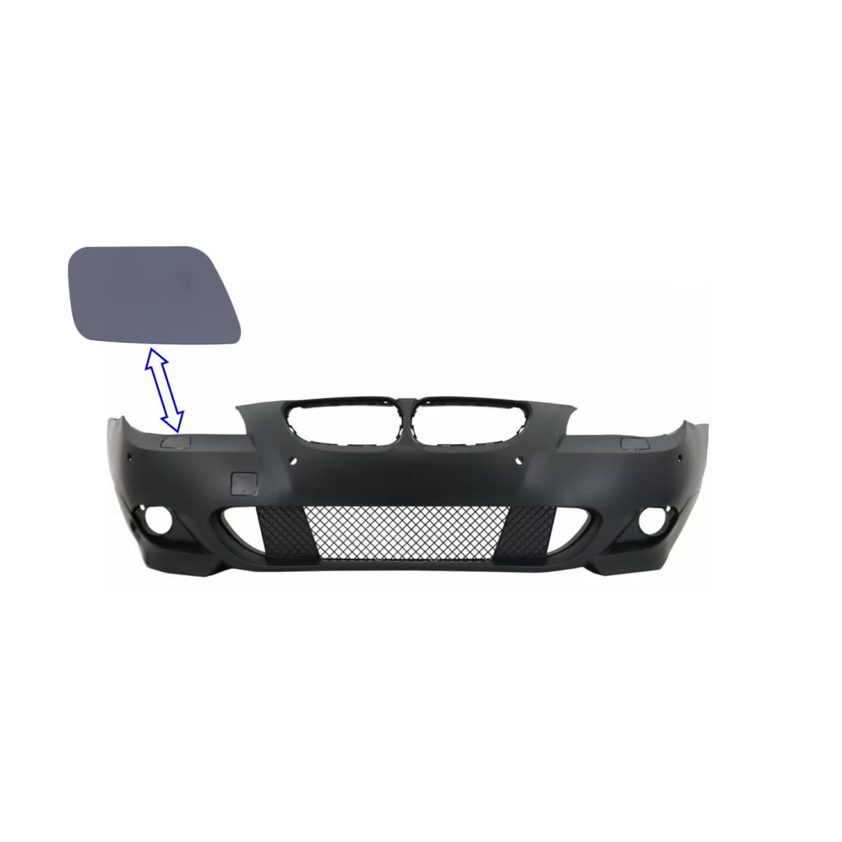 SRA Cover RIGHT suitable for BMW 5 Series E60 E61 (2003-2010) M-Tech Design Front Bumper