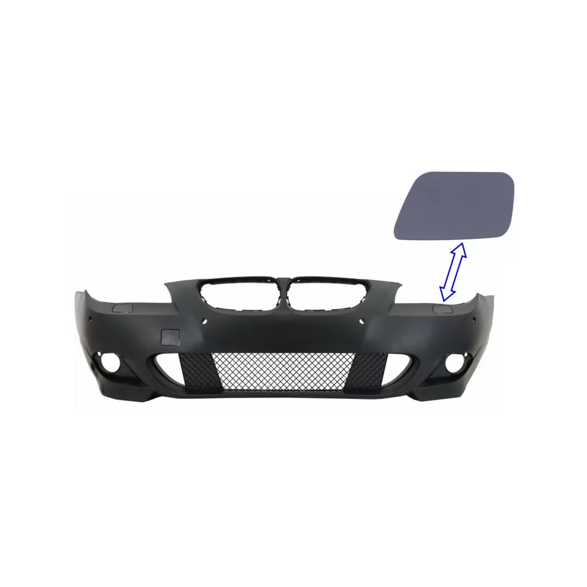 SRA Cover LEFT suitable for BMW 5 Series E60 E61 (2003-2010) M-Tech Design Front Bumper