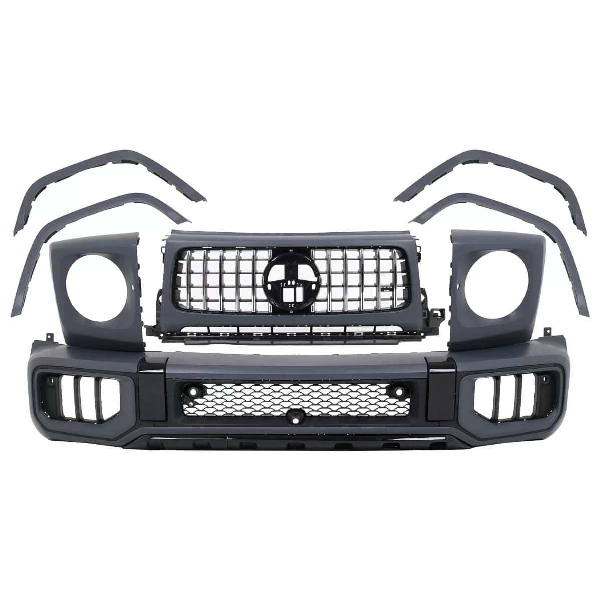 Front Bumper suitable for Mercedes G-Class W463 / W464 (2018-2022) 2024 G63 Design