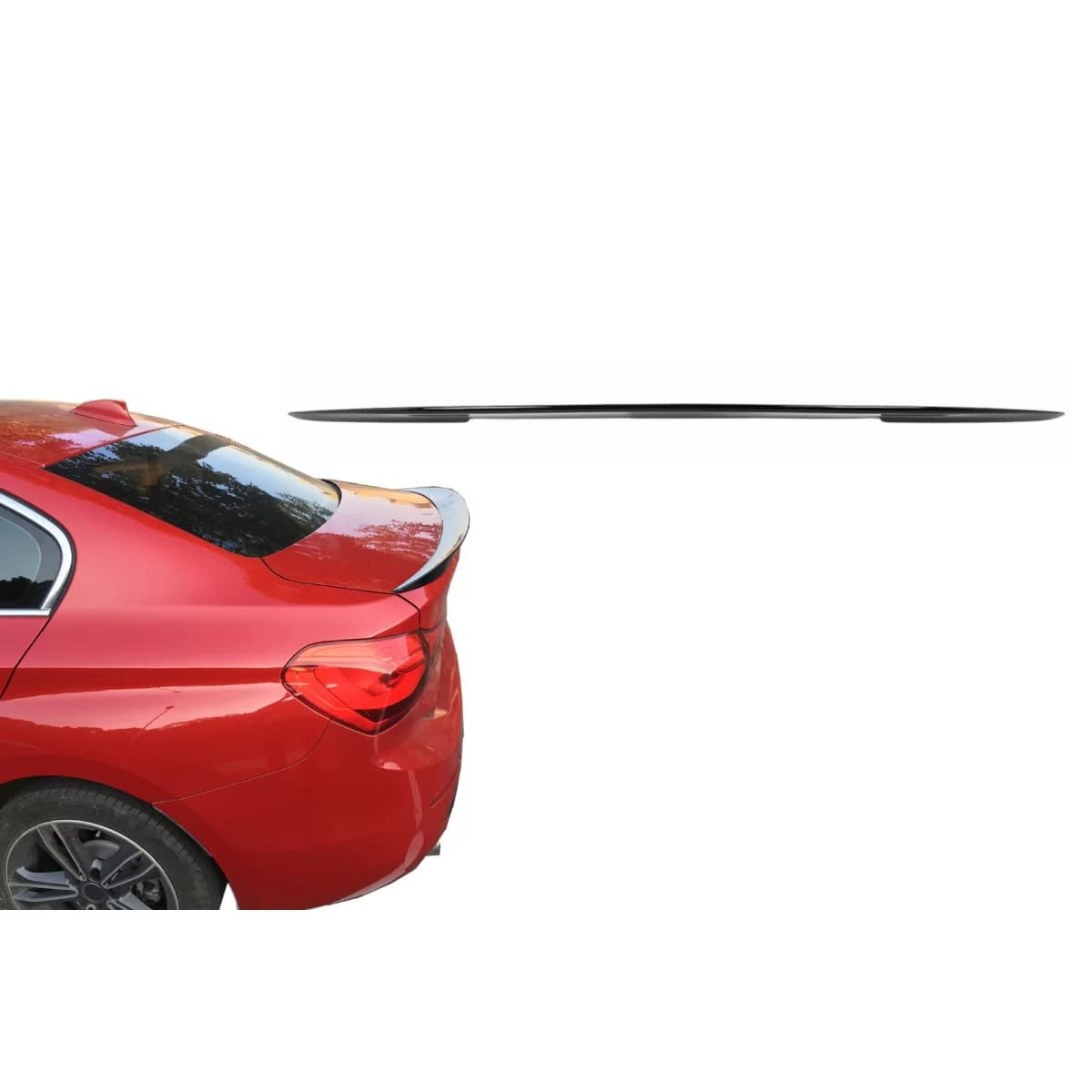 Trunk Boot Lid Spoiler suitable for BMW 1 Series F52 (2017–2023)