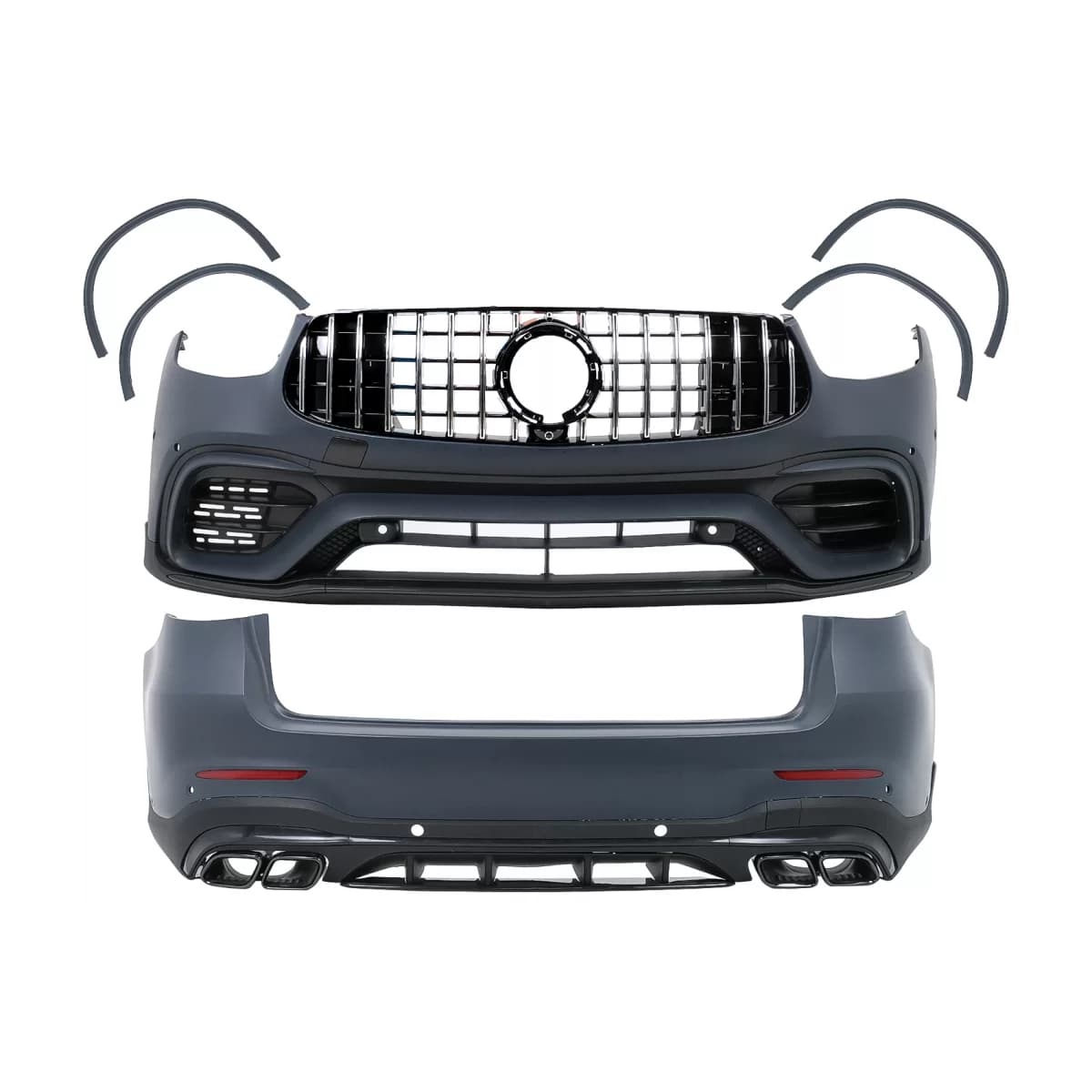 Body Kit suitable for Mercedes GLC SUV Facelift X253 (2020-Up) GLC63 Design