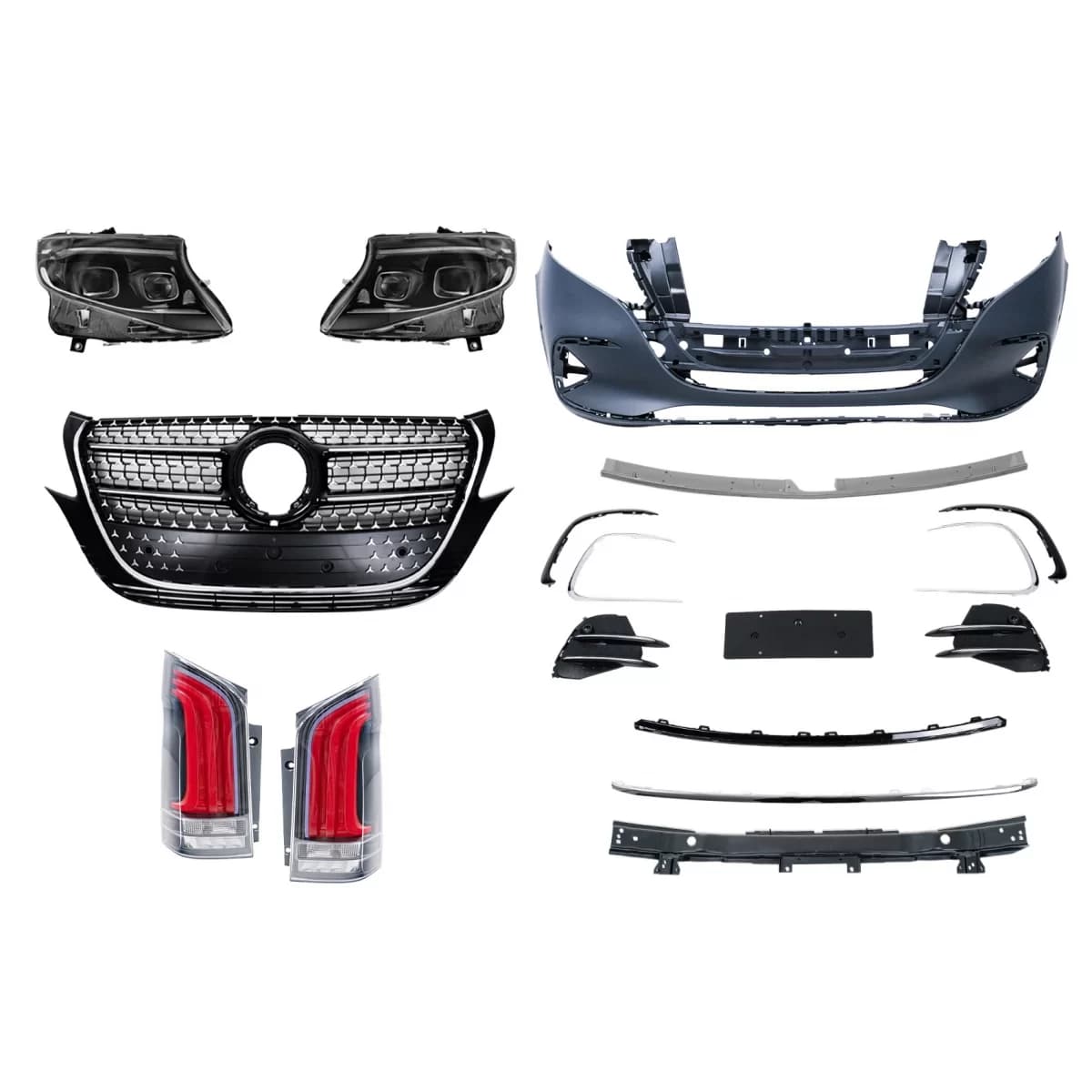 Complete Body Kit suitable for Mercedes Vito (2020-2024)