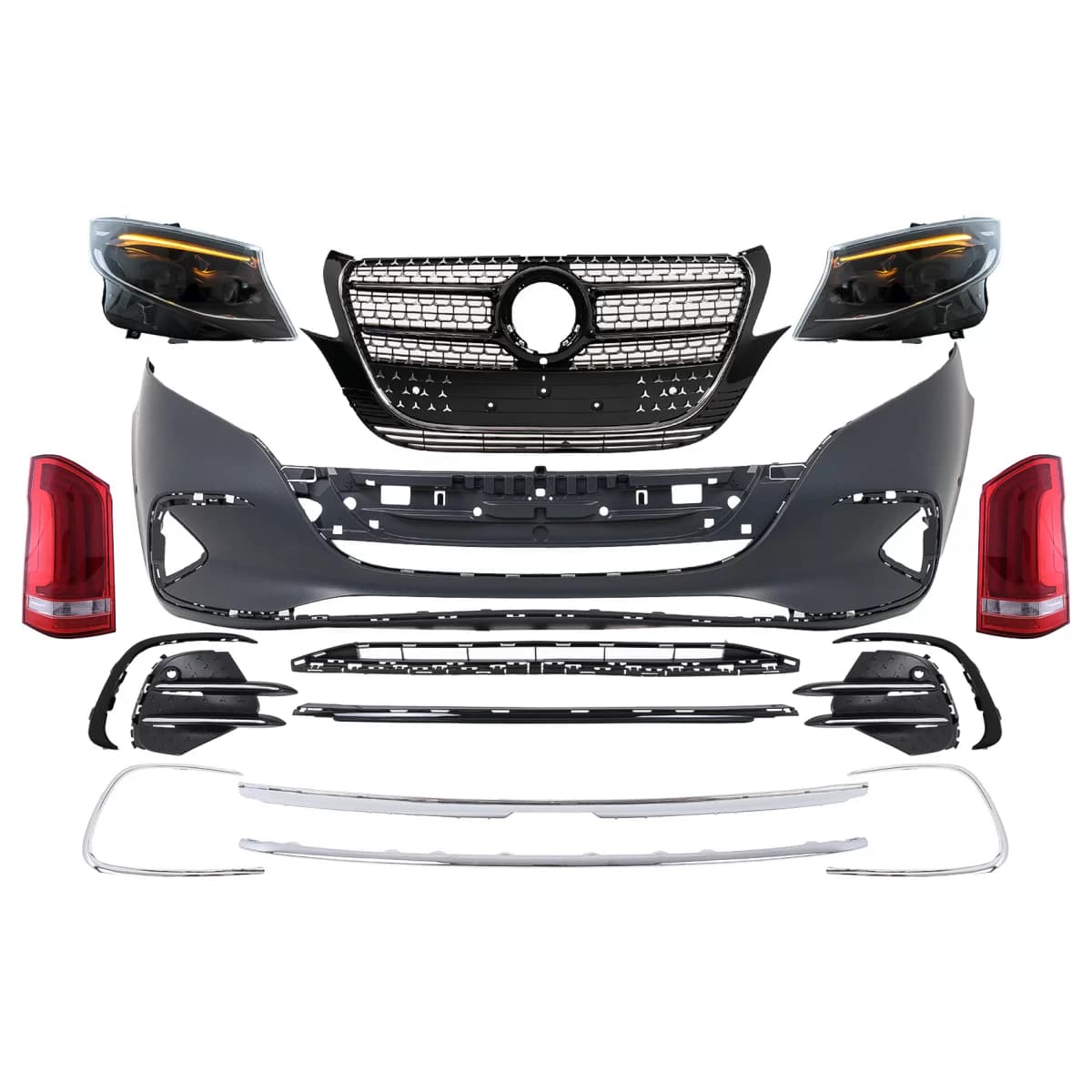 Complete Body Kit suitable for Mercedes Vito (2020-2024)