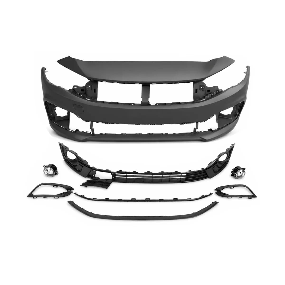 Front Bumper suitable for FIAT TIPO 356 (2021-2026) Black Life Design