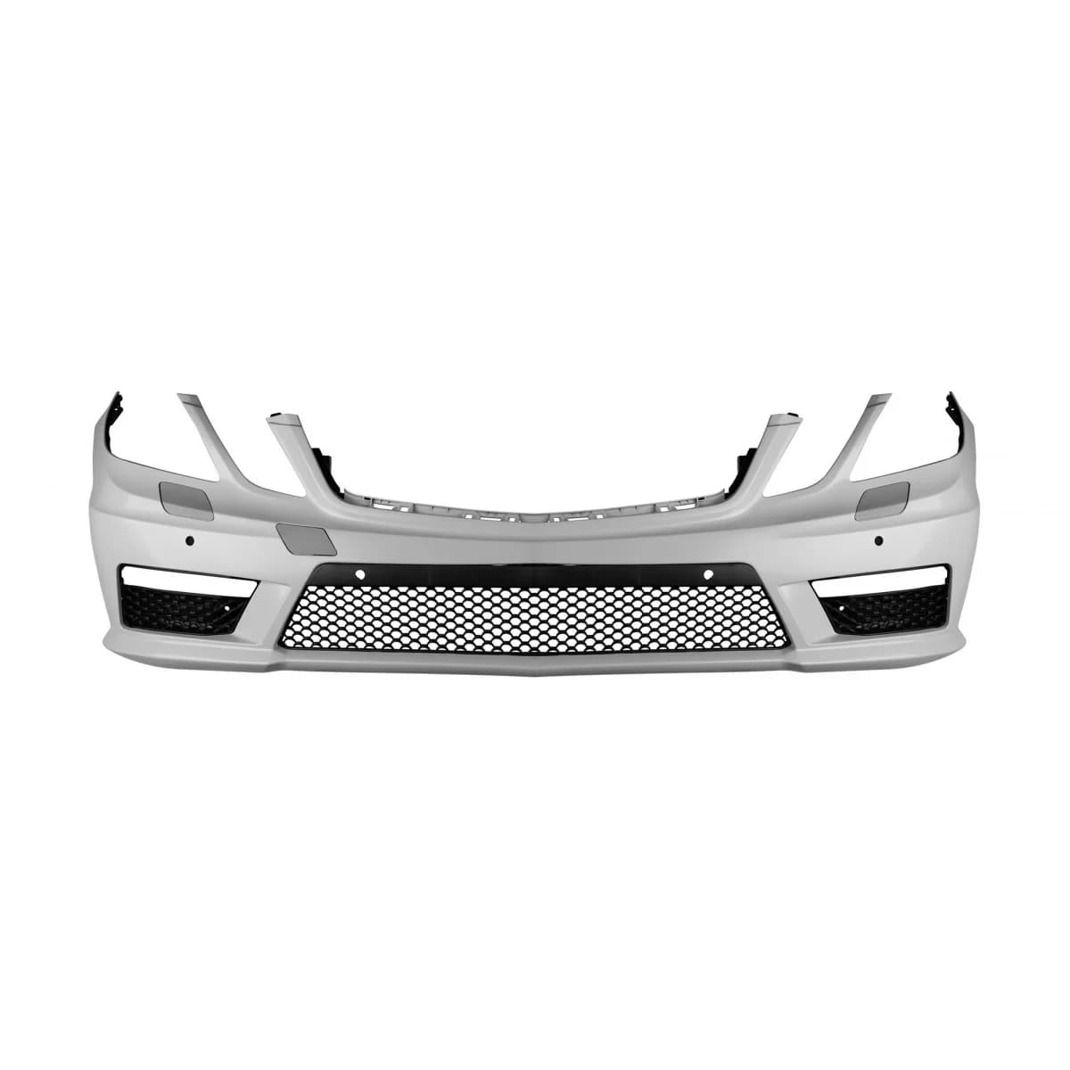 Front AMG bumper type E63 suitable for Mercedes E-Class W212 2009-2013 sedan/wagon with PDC/without DRL daytime running lights/with washers