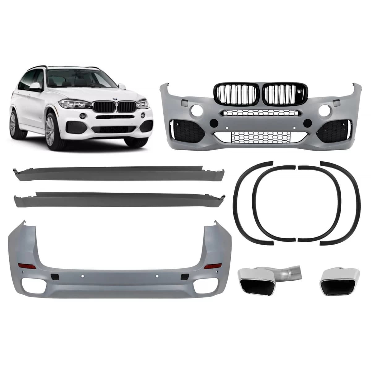 M Technik package suitable for BMW X5 F15 2013-2018
