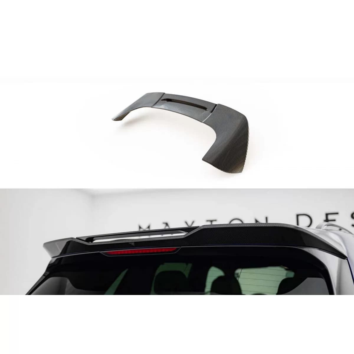 Maxton Design carbon spoiler suitable for BMW X5 G05 roof with M package after 2023