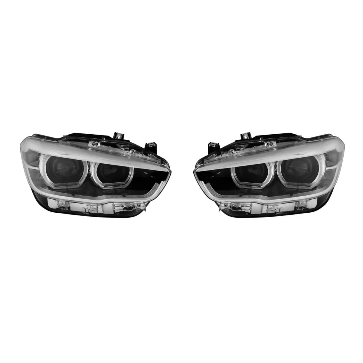 LED headlights suitable for BMW Series 1 F20 2016-2019 for the model equipped with halogen headlights