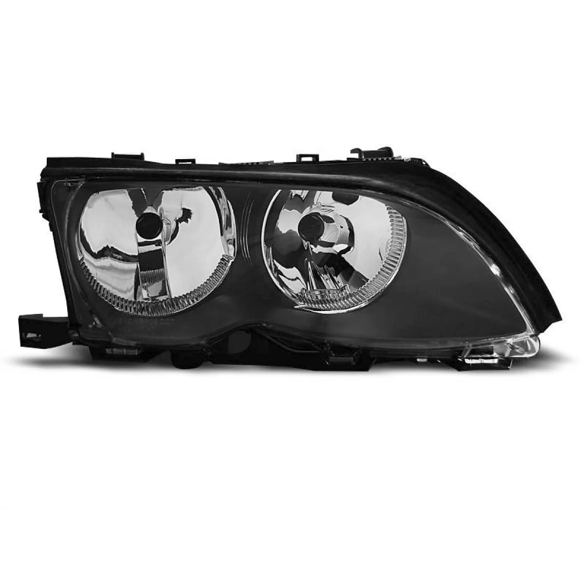 Right reflector headlight suitable for BMW 3 E46 09.2001-03.2005 sedan/wagon