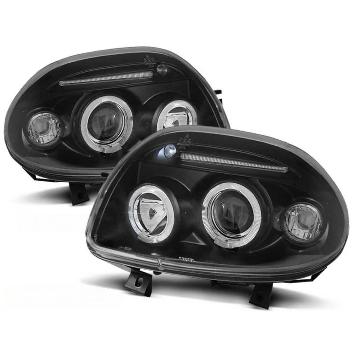 Tuning headlight set suitable for RENAULT CLIO II 09.1998-05.2001, left and right