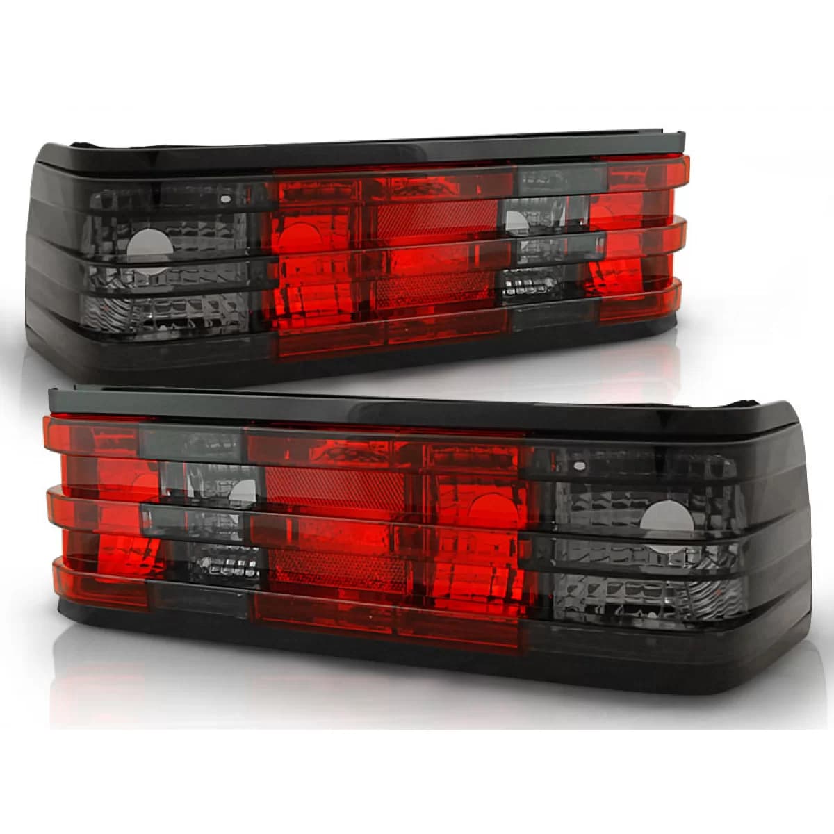 TAIL LIGHTS RED SMOKE fits MERCEDES W201/190 12.82-05.93