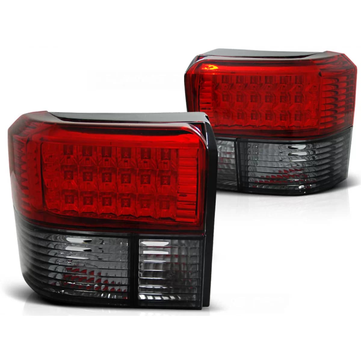 LED TAIL LIGHTS RED SMOKE fits VW T4 90-03.03