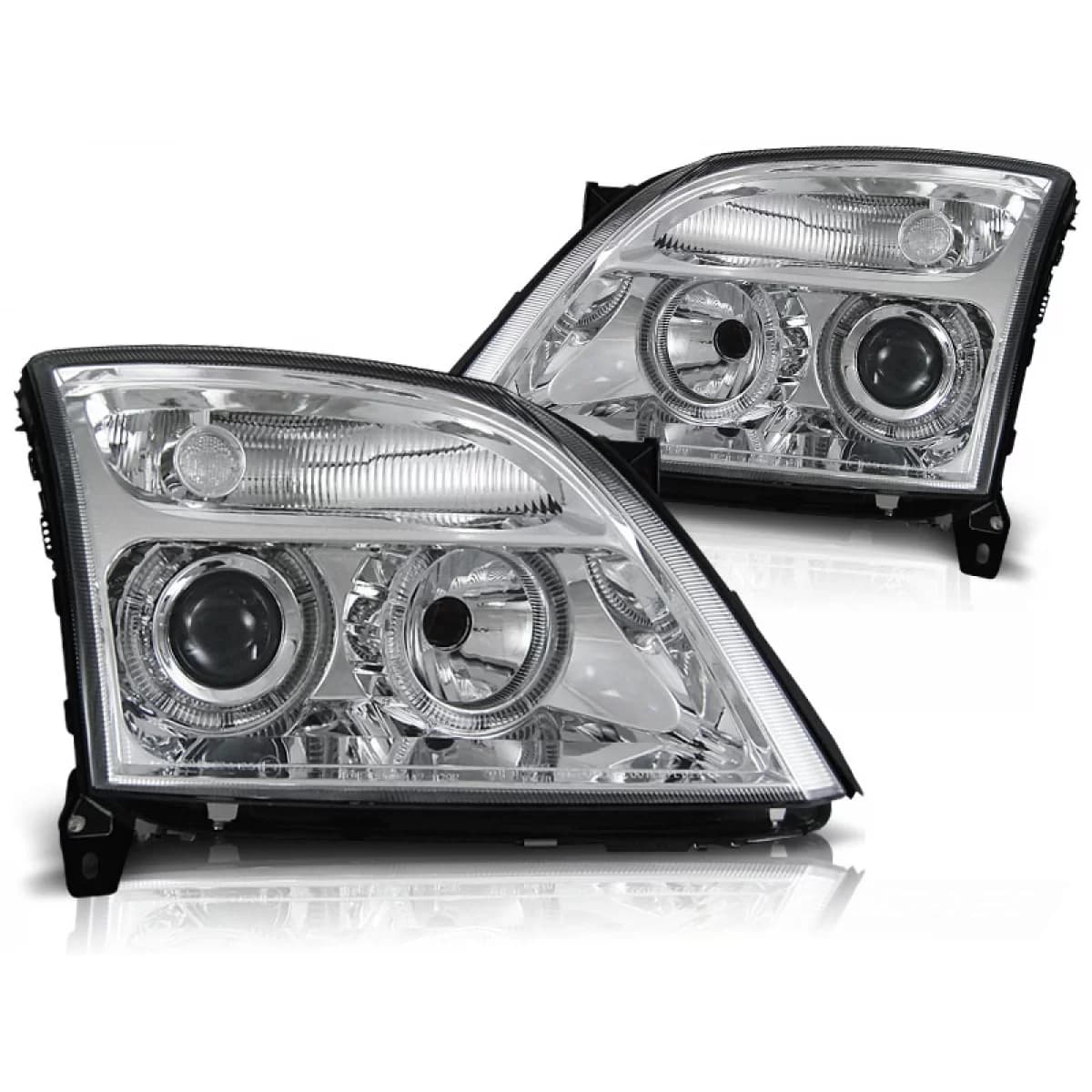 OPEL VECTRA C 04.02-08.05 ANGEL EYES CHROME