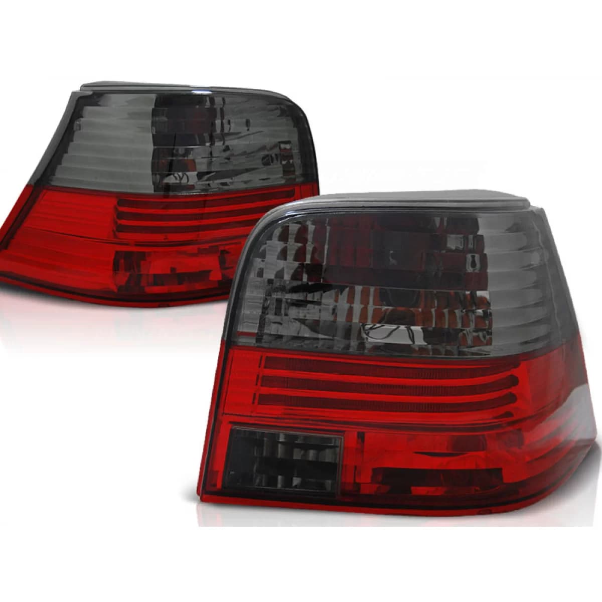 TAIL LIGHTS RED SMOKE fits VW GOLF IV 97-03