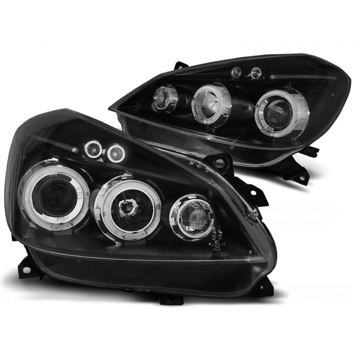 RENAULT CLIO 3 05-09 BLACK ANGEL EYES