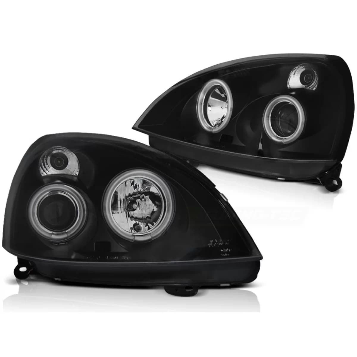 RENAULT CLIO II 06.01-09.05 ANGEL EYES CCFL BLACK