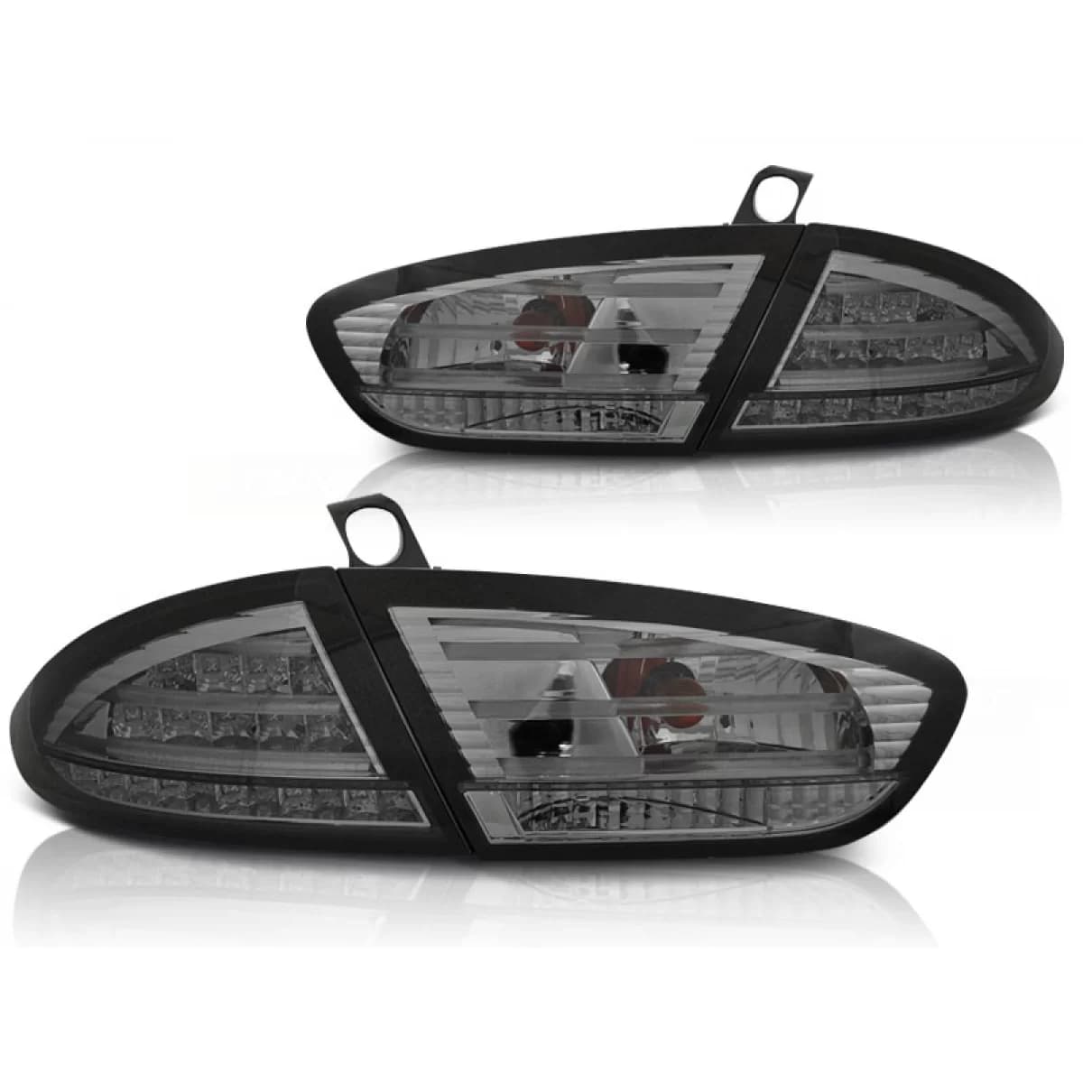 LED TAIL LIGHTS SMOKE fits SEAT LEON 03.09-12