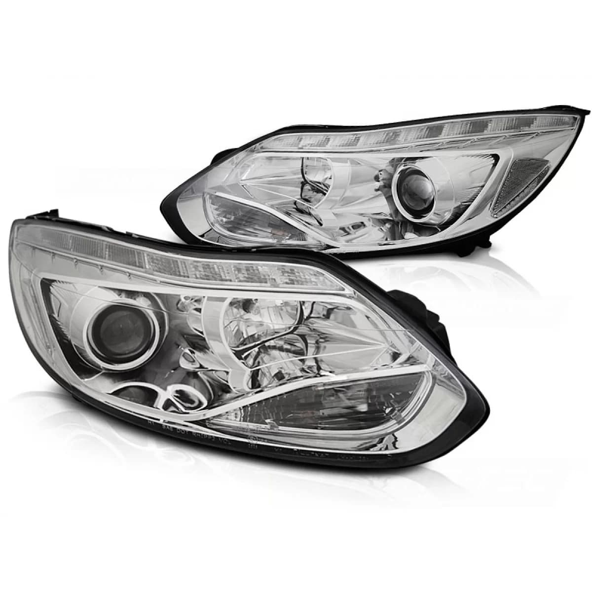 FORD FOCUS MK3 11- 10.14 LED CHROME