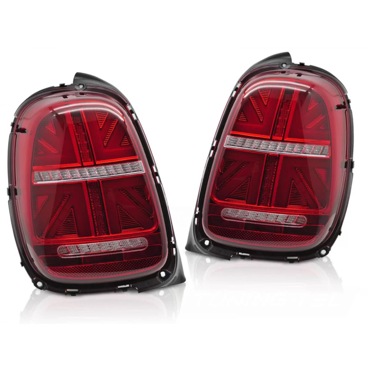 LED TAIL LIGHTS RED WHITE SEQ fits MINI COOPER F55 F56 F57 14-17 6-PIN