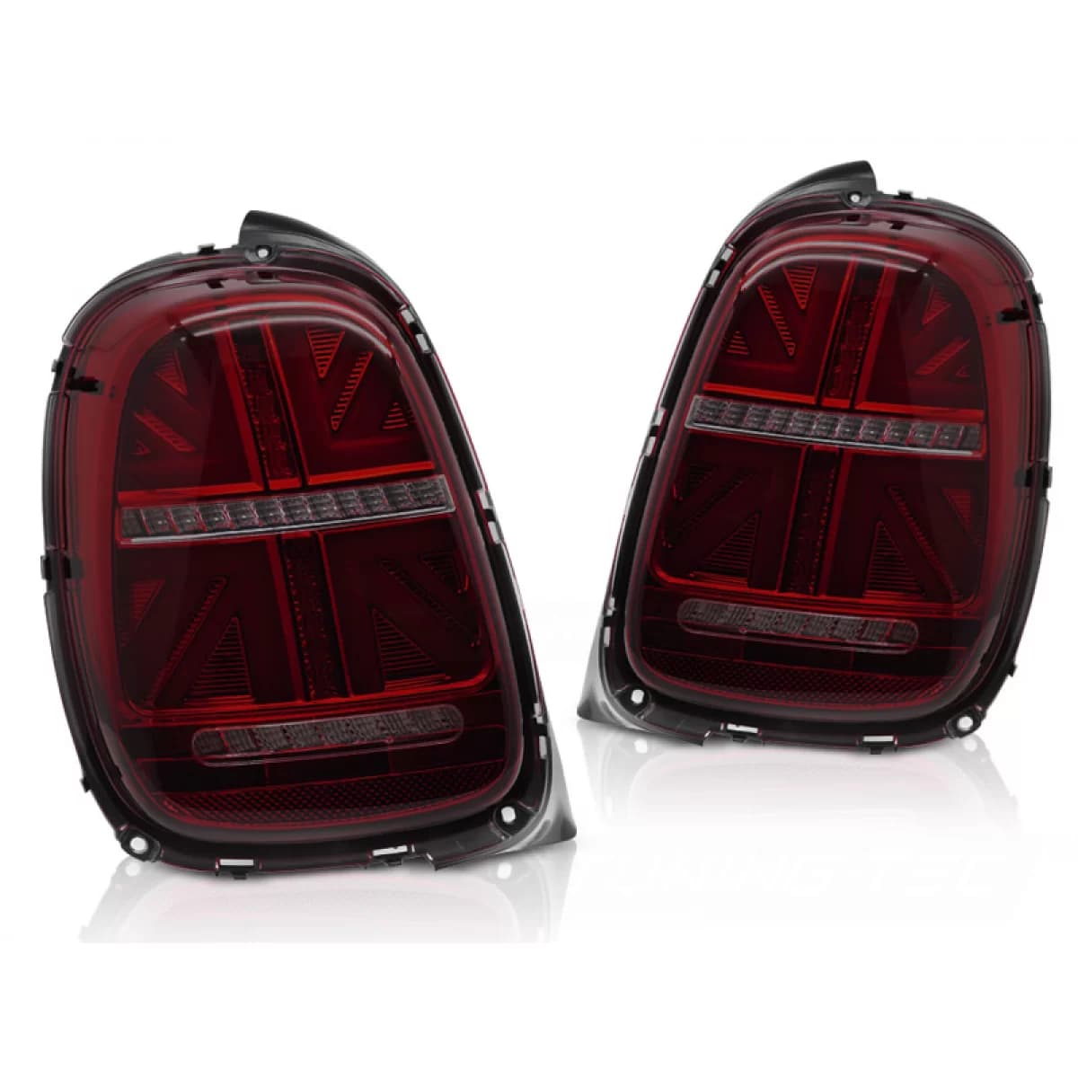 LED TAIL LIGHTS RED SMOKE SEQ fits MINI COOPER F55 F56 F57 14-17 6-PIN
