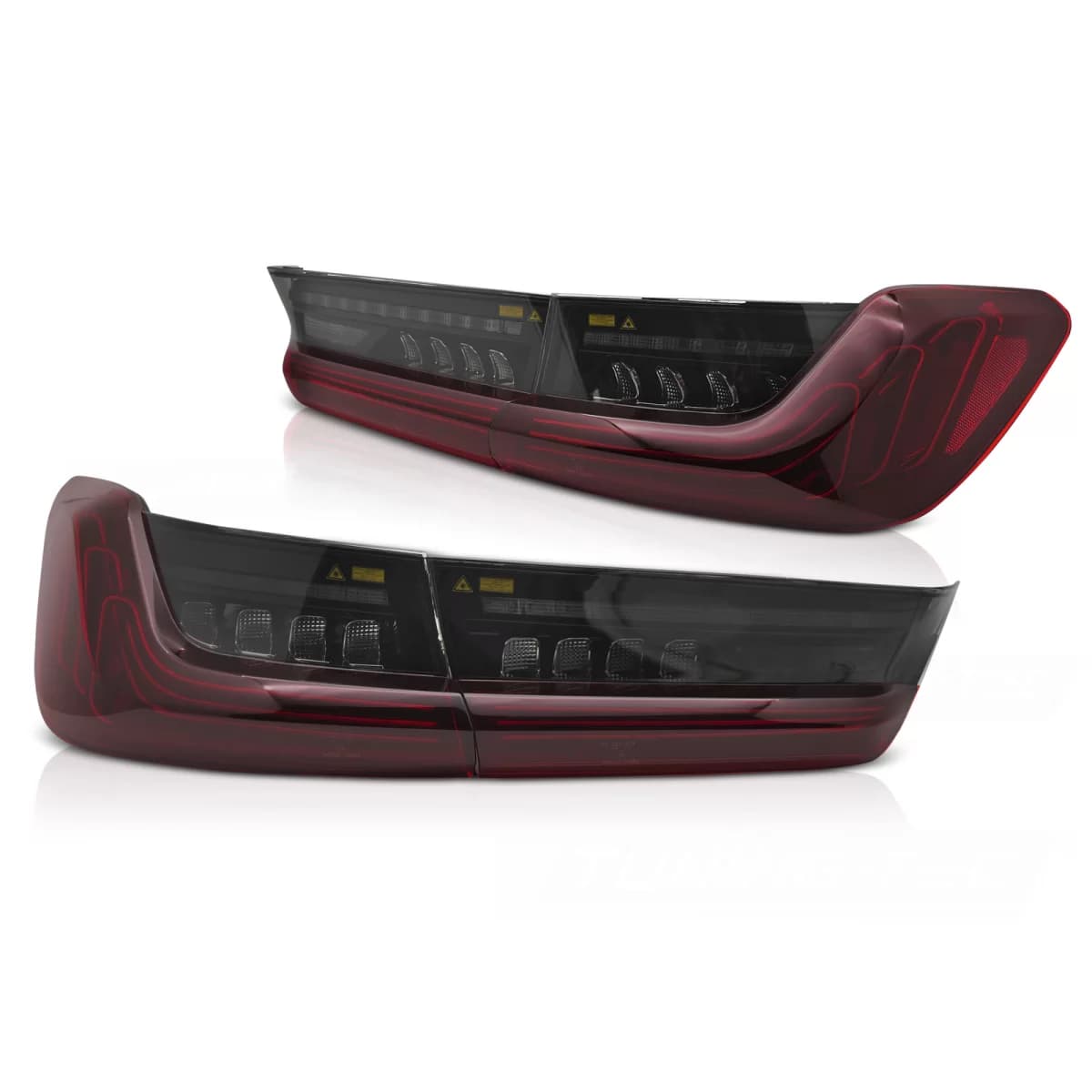 LED TAIL LIGHTS RED LASER LOOK fits BMW G20 19-22