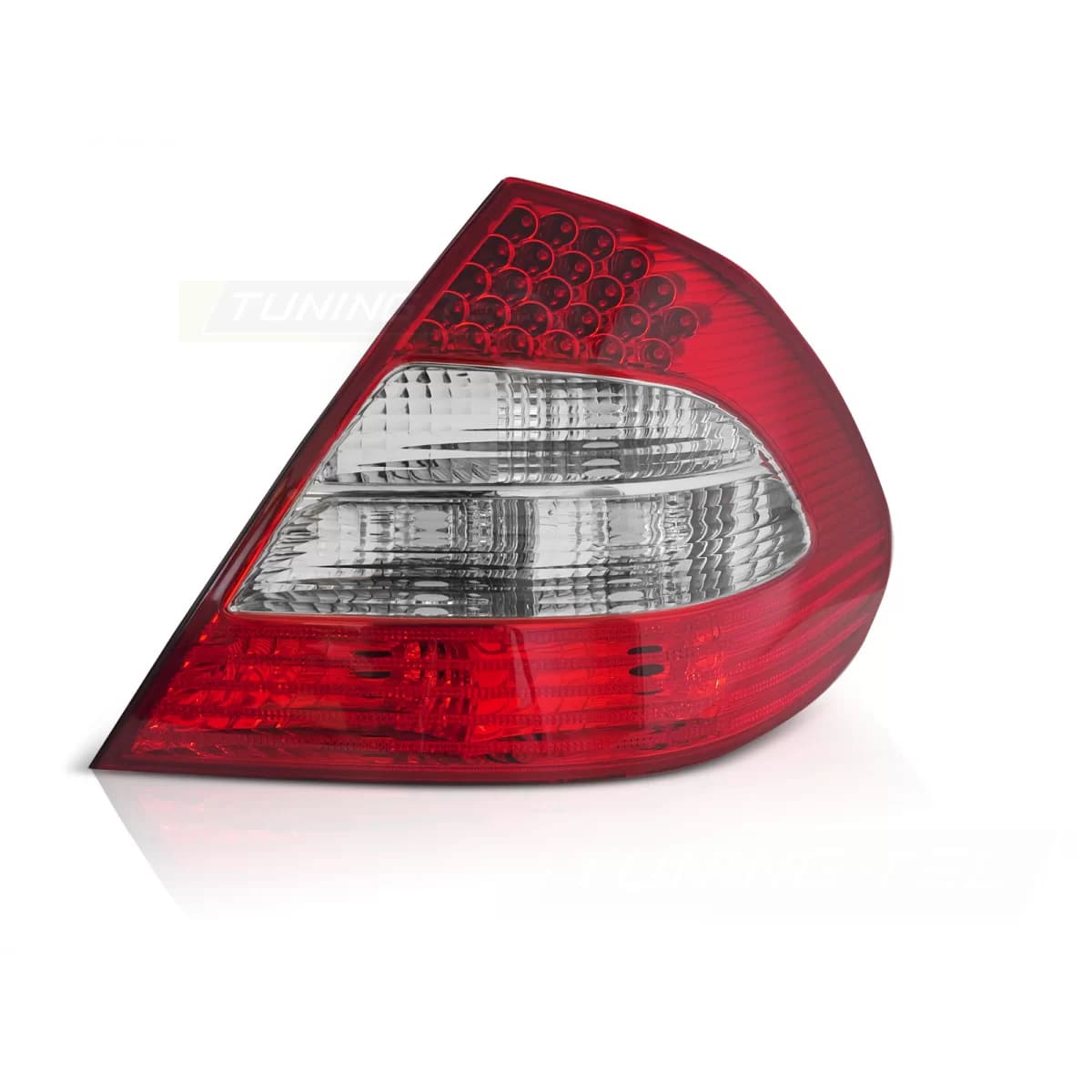 LED TAIL LIGHT RED WHITE RIGHT SIDE TYC fits MERCEDES W211 06-09 4D