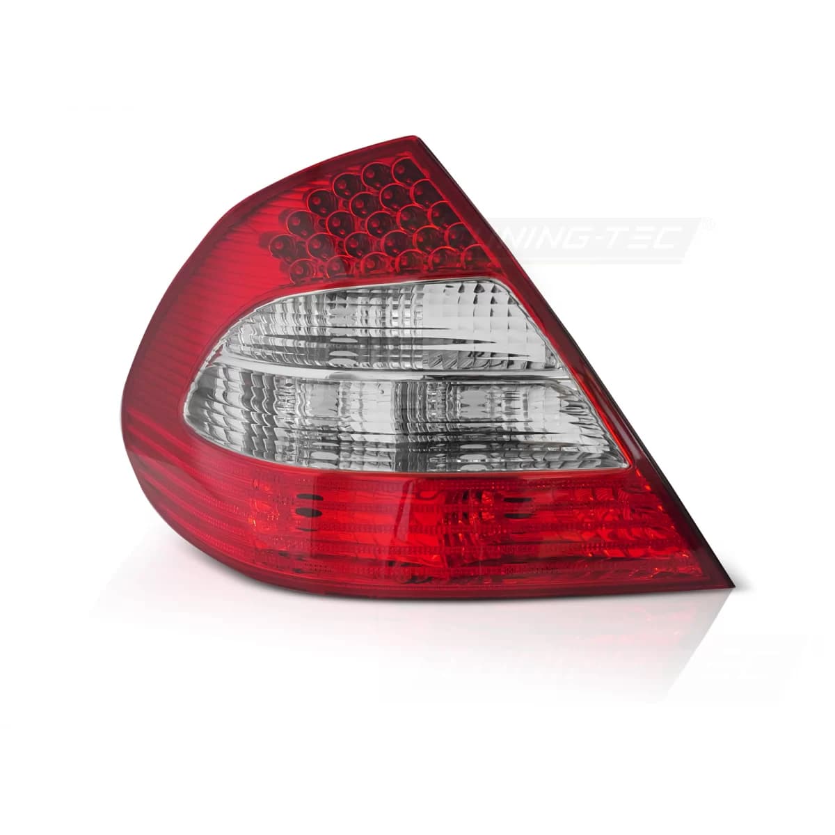 LED TAIL LIGHT RED WHITE LEFT SIDE TYC fits MERCEDES W211 06-09 4D