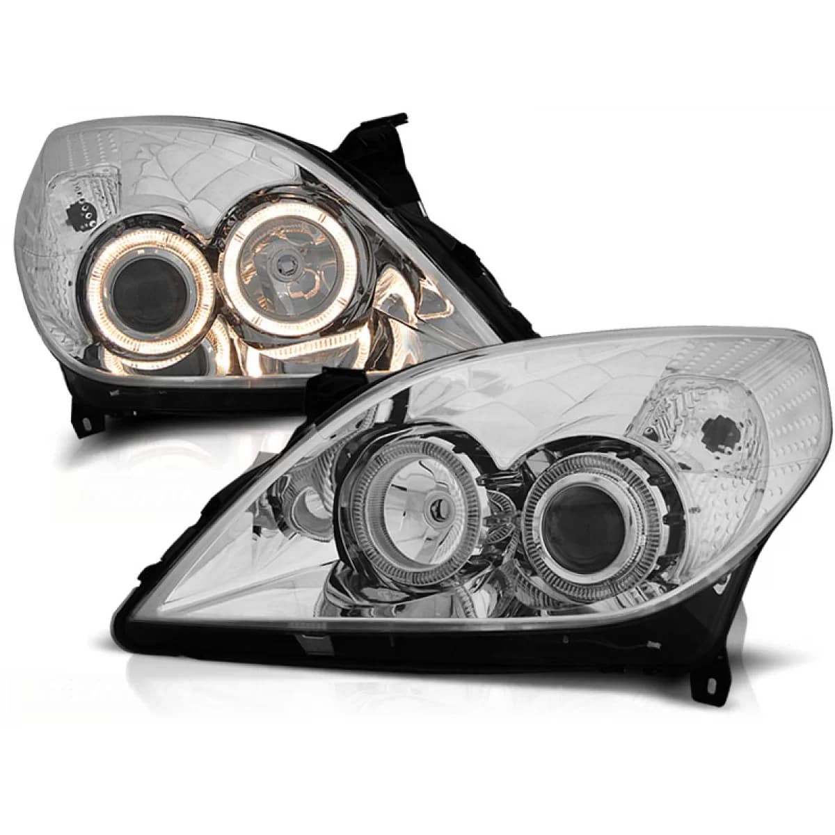 OPEL VECTRA C 09.05-08 ANGEL EYES CHROME