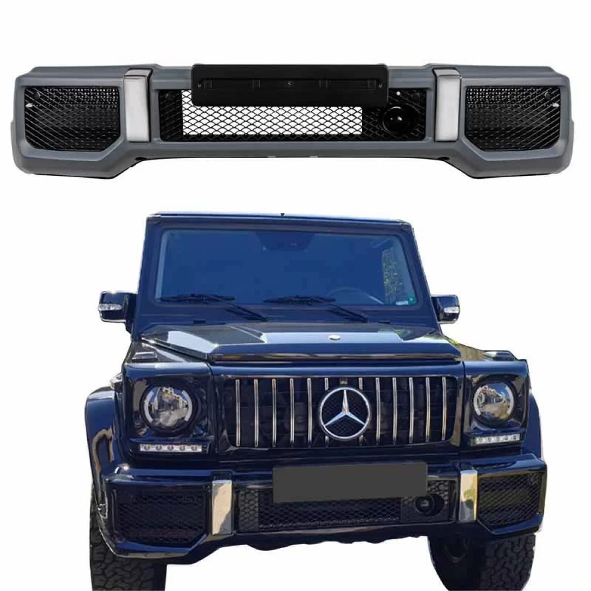 Front Bumper suitable for Mercedes-Benz G-Class W461/W463 90-15 G55/G65 A Design