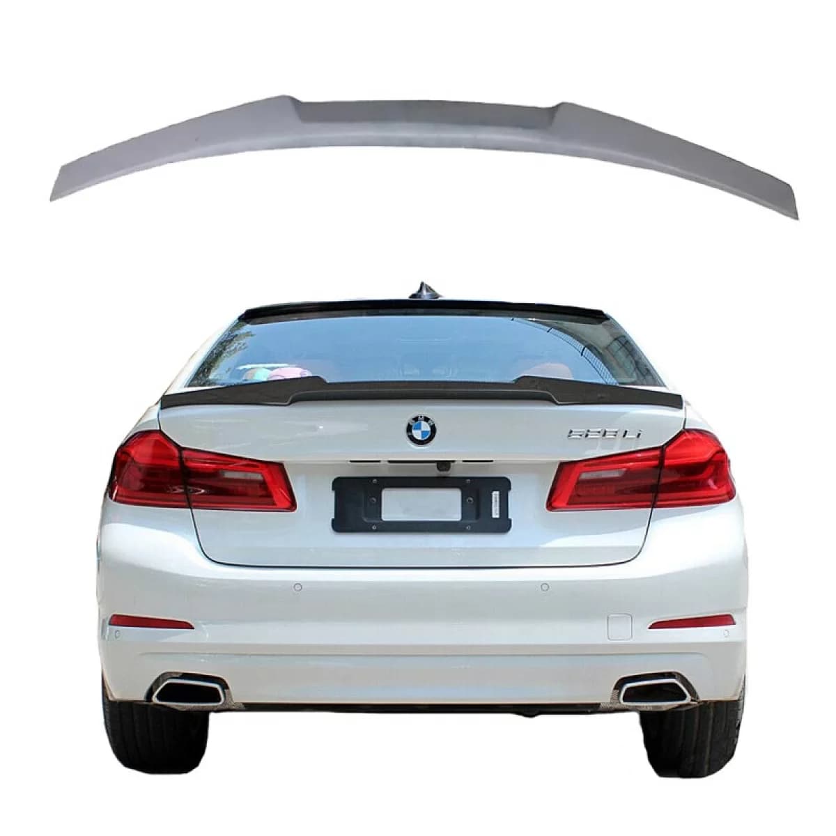 Trunk Spoiler suitable for BMW 5 G30 17+ M4 Look Lipspoiler made from Polyurethane
