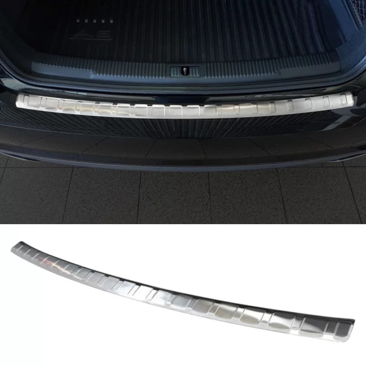 Rear Bumper Protector suitable for Audi A6 C7 15-18 Steel