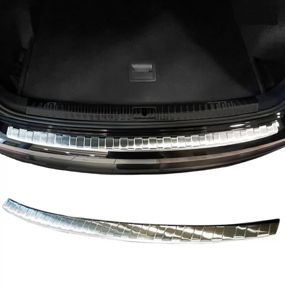 Rear Bumper Protector suitable for Audi Q3 F3 19+ Steel
