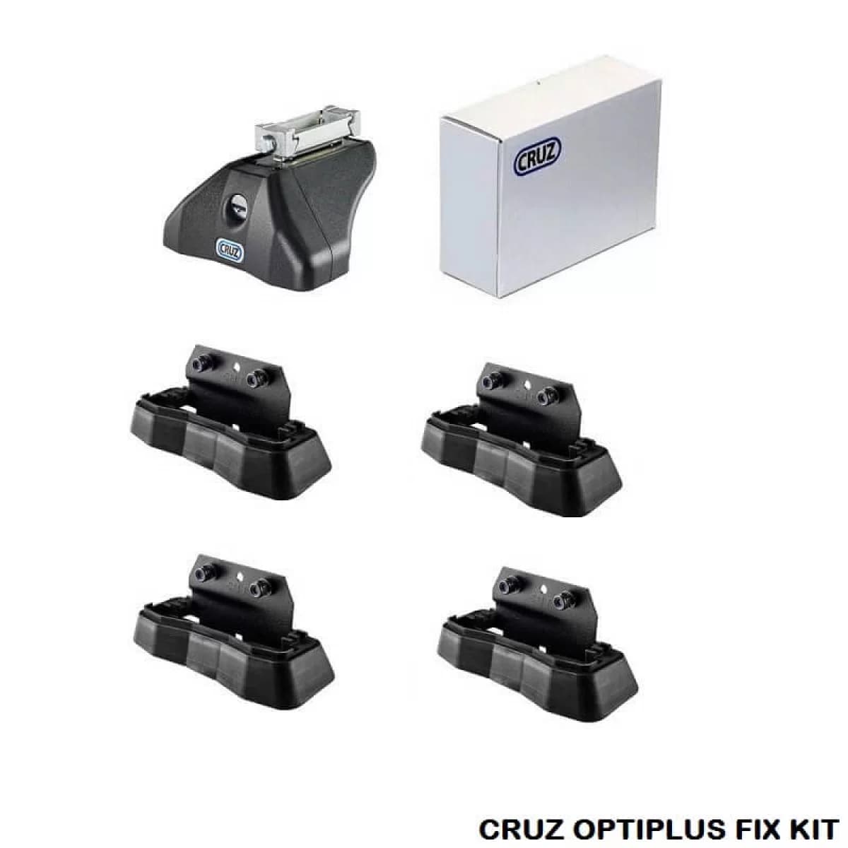 Fixation Kit suitable for Roof Bars CRUZ Airo Fix / S-Fix 933-389 suitable for T-Track 150mm Universal Set of 4 Pieces