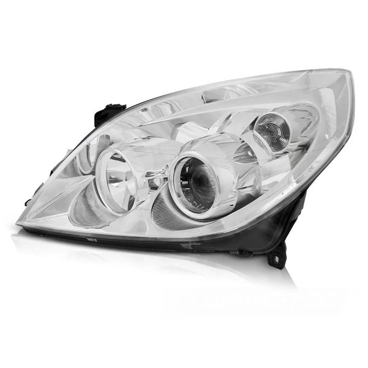 Headlight Left Suitable for Opel Vectra C Facelift 05-08 H7/H1 Chrome TYC