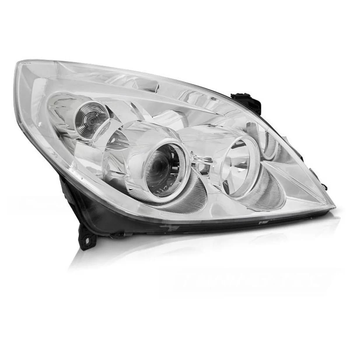 Headlight Right Suitable for Opel Vectra C Facelift 05-08 H7/H1 Chrome TYC