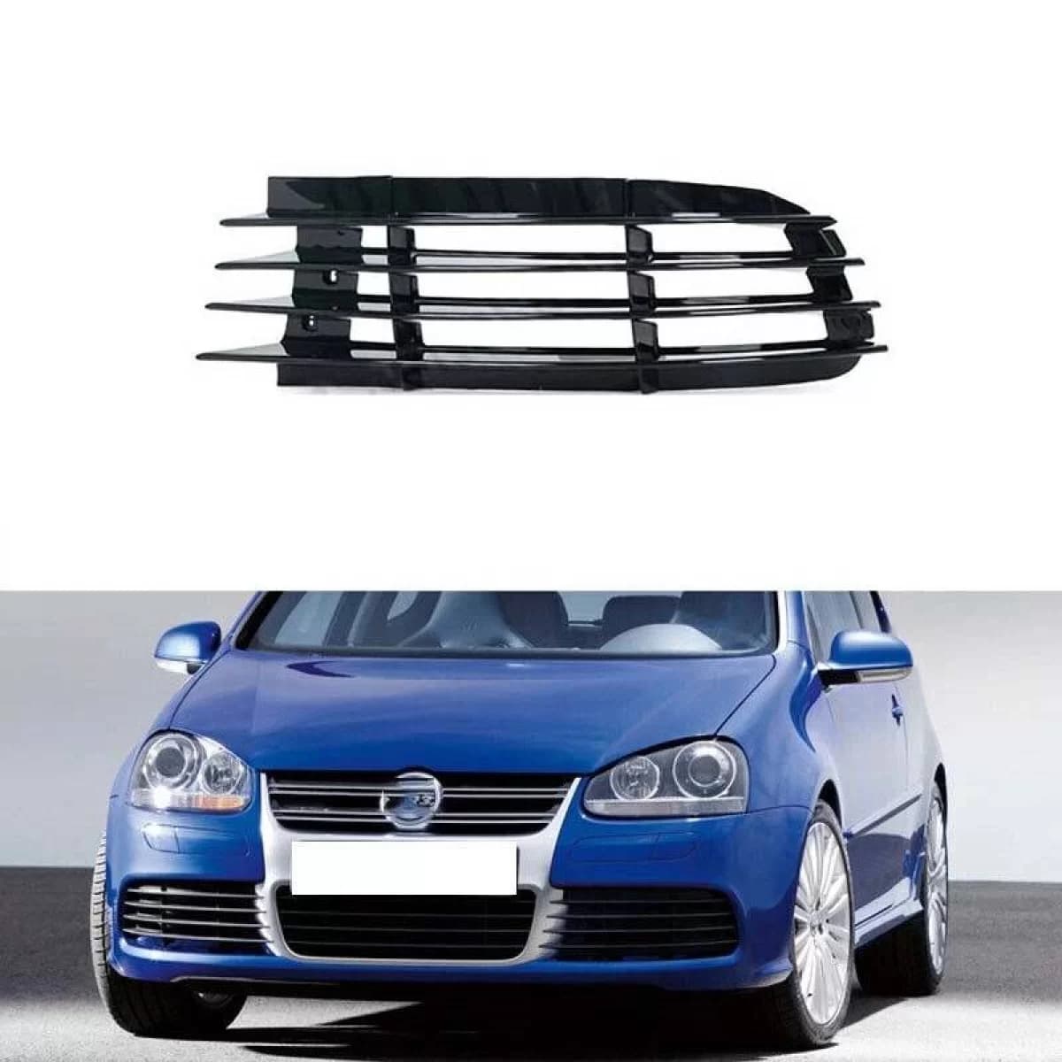 Front Bumper Side Grill suitable for VW Golf V (5) 04-08 R32 Left 1 Piece