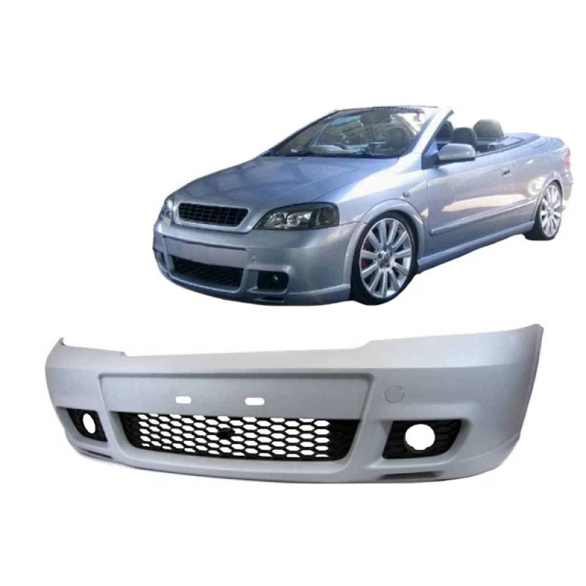 Front Bumper suitable for Opel Astra G 98-04 OPC Look Made in Taiwan