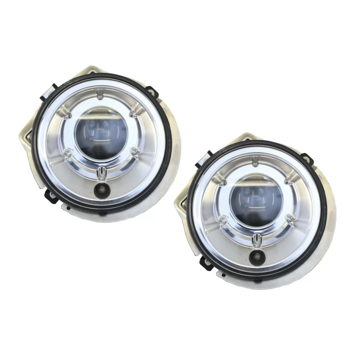 Headlights Chrome suitable for Mercedes G-Class W463 (1989-2012) Bi-Xenon Look