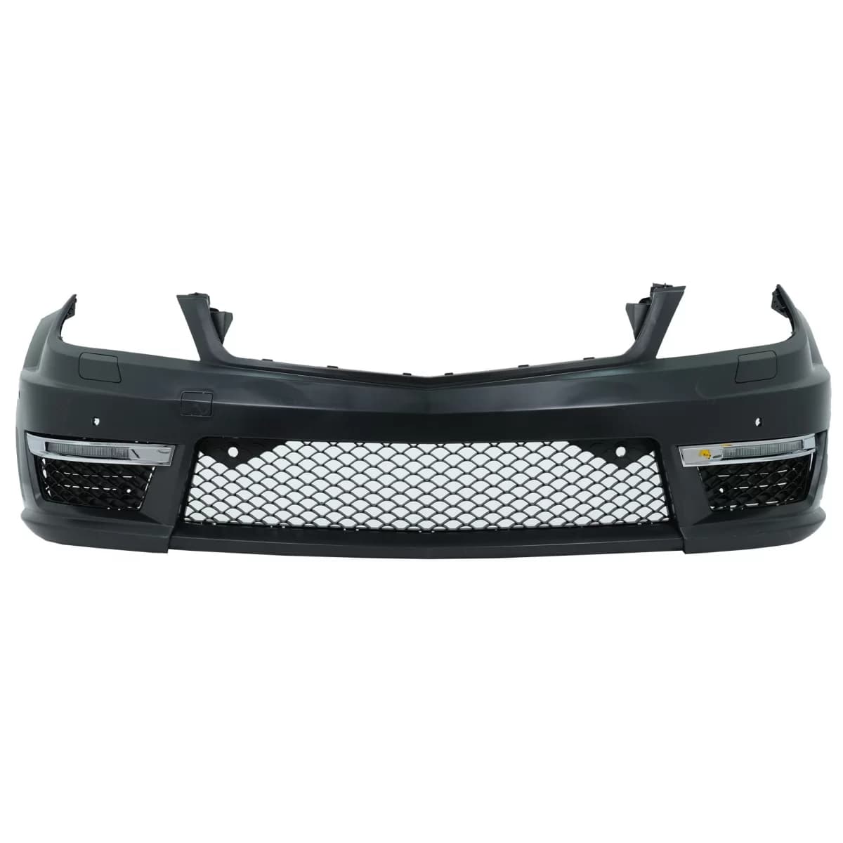 Front Bumper suitable for Mercedes C-Class W204 S204 C204 (2007-2015) Facelift C63 Design