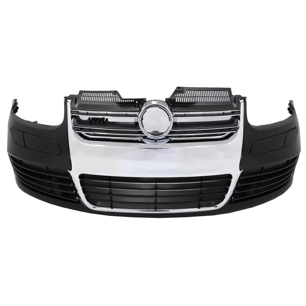 Front Bumper suitable for VW Golf V 5 (2003-2007) Jetta (2005-2010) R32 Look Chrome Grill