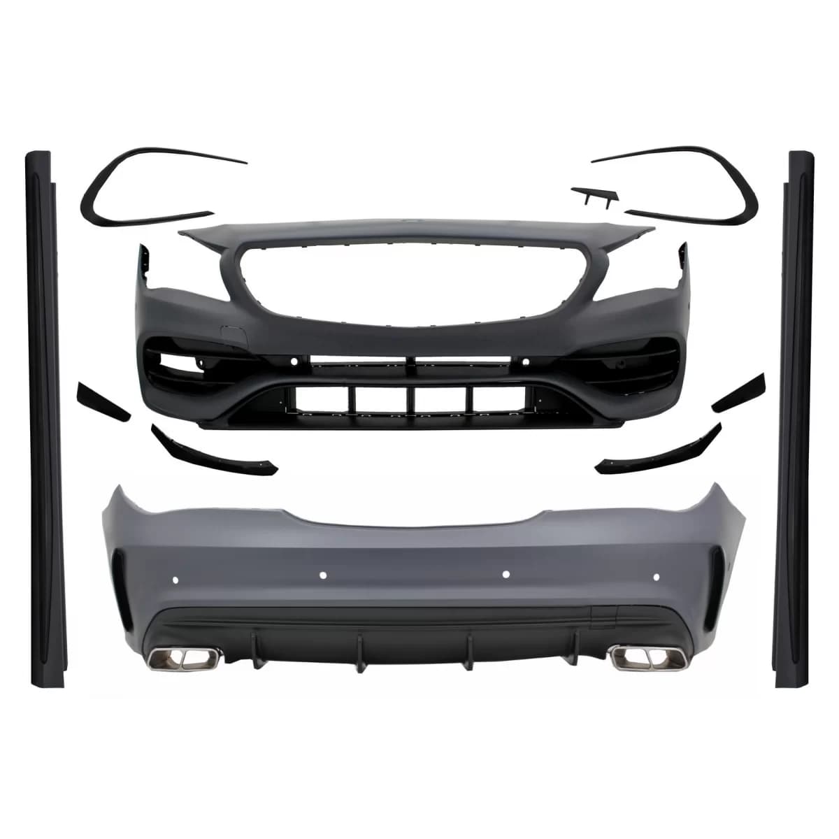 Complete Body Kit suitable for Mercedes CLA C117 W117 (2013-2018) Facelift CLA45 Design