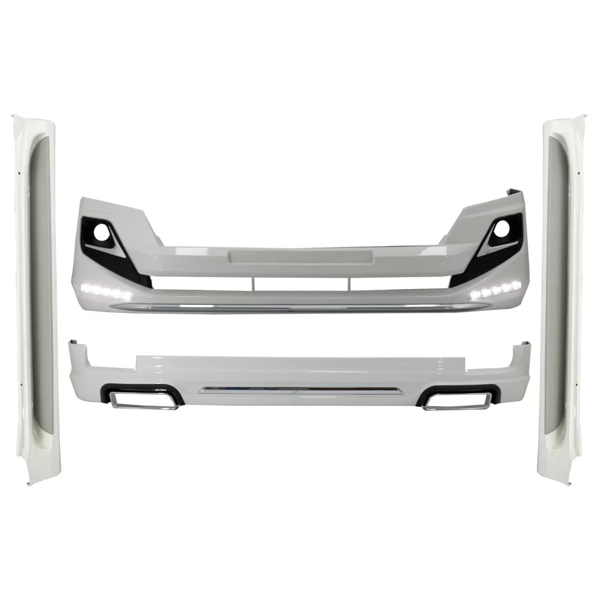 Complete Body Kit suitable for Toyota Land Cruiser Prado FJ150 (2014-2017) Modellista Design
