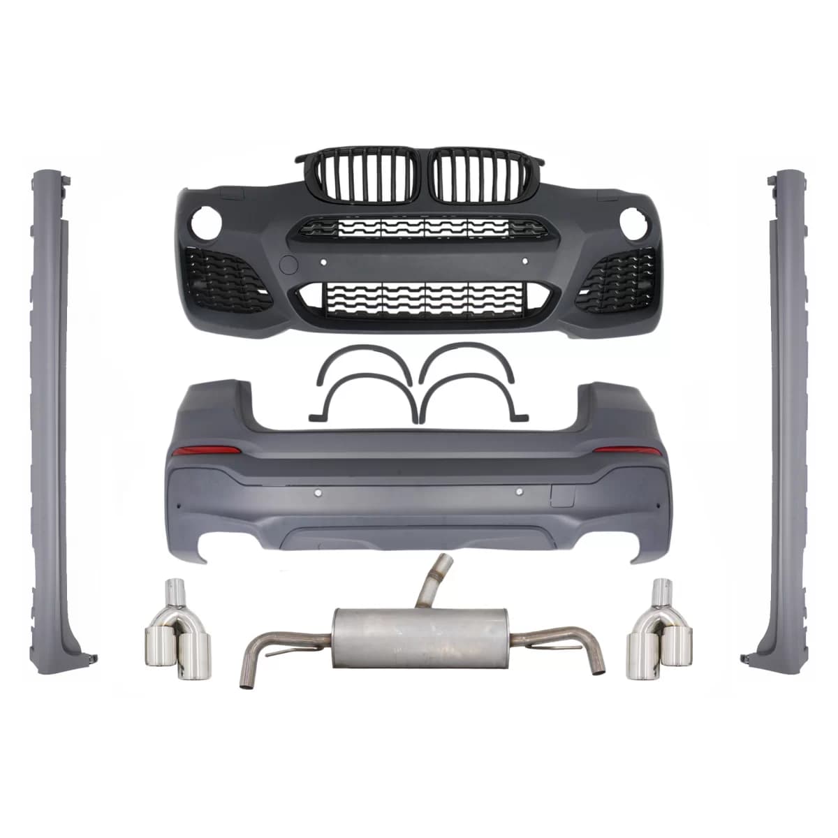 Conversion Body Kit suitable for BMW F26 X4 (2014-03.2018) X4M Design